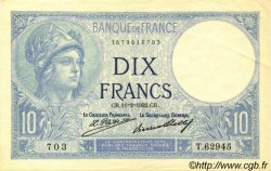 10 Francs MINERVE FRANCIA  1932 F.06.16 SC