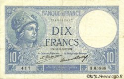 10 Francs MINERVE FRANCIA  1932 F.06.16 BB