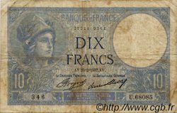 10 Francs MINERVE FRANCE  1937 F.06.18 G