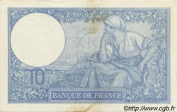 10 Francs MINERVE modifié FRANCE  1939 F.07 TTB+