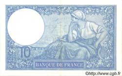 10 Francs MINERVE modifié FRANCE  1939 F.07.09 XF