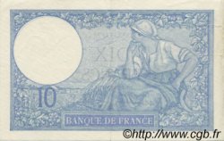 10 Francs MINERVE modifié FRANCIA  1940 F.07.19 SPL