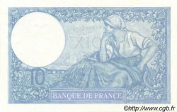10 Francs MINERVE modifié FRANKREICH  1940 F.07.20 fST+