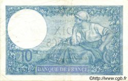 10 Francs MINERVE modifié FRANCIA  1940 F.07.24 SPL