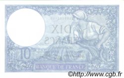 10 Francs MINERVE modifié FRANCE  1941 F.07.30 XF - AU