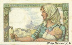 10 Francs MINEUR FRANCE  1942 F.08.04 VF+