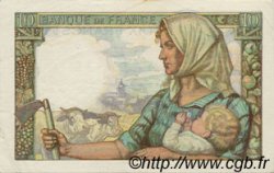 10 Francs MINEUR FRANCIA  1942 F.08.06 SPL