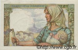 10 Francs MINEUR FRANKREICH  1943 F.08.08 fVZ