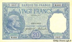 20 Francs BAYARD FRANKREICH  1916 F.11.01 VZ to fST