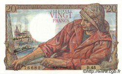 20 Francs PÊCHEUR FRANCE  1942 F.13.03 AU-