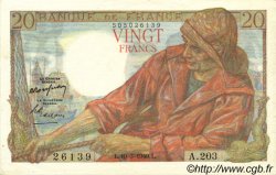 20 Francs PÊCHEUR FRANCE  1949 F.13.14