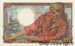 20 Francs PÊCHEUR FRANKREICH  1949 F.13.15 fST