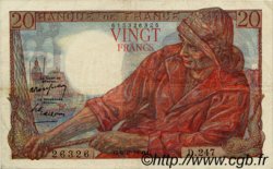 20 Francs PÊCHEUR FRANCE  1950 F.13.17a VF