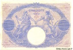 50 Francs BLEU ET ROSE FRANCE  1912 F.14.25 XF