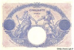 50 Francs BLEU ET ROSE FRANCIA  1925 F.14.38 MBC