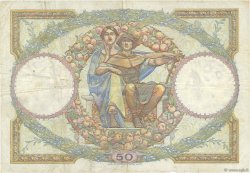 50 Francs LUC OLIVIER MERSON FRANCIA  1927 F.15.01 BC+