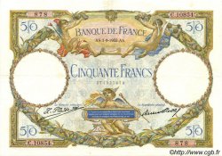 50 Francs LUC OLIVIER MERSON type modifié FRANCE  1932 F.16.03 VF+