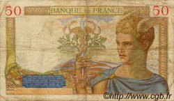 50 Francs CÉRÈS FRANKREICH  1934 F.17.02 SGE