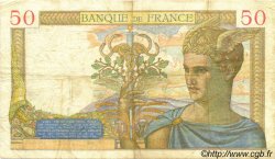 50 Francs CÉRÈS FRANCE  1935 F.17.15 pr.TTB