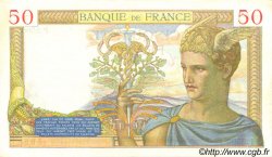 50 Francs CÉRÈS FRANKREICH  1935 F.17.20 fVZ