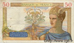 50 Francs CÉRÈS modifié FRANCIA  1938 F.18.07 BC+