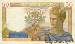 50 Francs CÉRÈS modifié FRANCIA  1939 F.18.23 MBC+