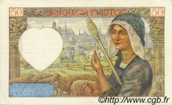 50 Francs JACQUES CŒUR FRANCIA  1941 F.19.12 EBC