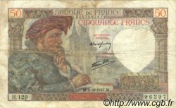 50 Francs JACQUES CŒUR FRANKREICH  1941 F.19.15 S