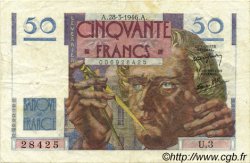 50 Francs LE VERRIER FRANCIA  1946 F.20.02 MBC