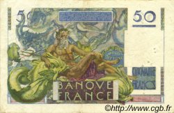 50 Francs LE VERRIER FRANCE  1948 F.20.10 VF