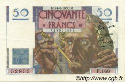 50 Francs LE VERRIER FRANKREICH  1950 F.20.16 VZ