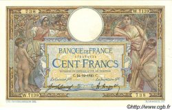100 Francs LUC OLIVIER MERSON sans LOM FRANCE  1920 F.23.13 XF
