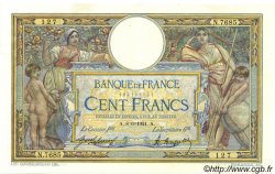 100 Francs LUC OLIVIER MERSON sans LOM FRANKREICH  1921 F.23.14 SS to VZ
