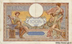 100 Francs LUC OLIVIER MERSON grands cartouches FRANCIA  1923 F.24 MBC