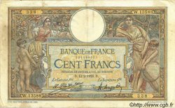 100 Francs LUC OLIVIER MERSON grands cartouches FRANCE  1926 F.24.04 F