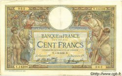 100 Francs LUC OLIVIER MERSON grands cartouches FRANCIA  1926 F.24.04 BB