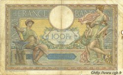100 Francs LUC OLIVIER MERSON grands cartouches FRANCE  1926 F.24.05 VG
