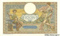 100 Francs LUC OLIVIER MERSON grands cartouches FRANCIA  1927 F.24.06 EBC+