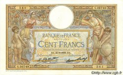 100 Francs LUC OLIVIER MERSON grands cartouches FRANKREICH  1930 F.24.09 fST