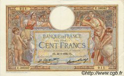 100 Francs LUC OLIVIER MERSON grands cartouches FRANCIA  1932 F.24.11