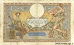 100 Francs LUC OLIVIER MERSON grands cartouches FRANCIA  1933 F.24.12 B a MB