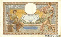100 Francs LUC OLIVIER MERSON grands cartouches FRANCE  1934 F.24.13 F+