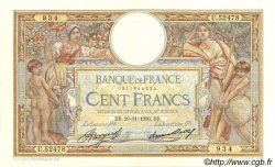 100 Francs LUC OLIVIER MERSON grands cartouches FRANKREICH  1936 F.24.15 VZ+