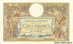 100 Francs LUC OLIVIER MERSON grands cartouches FRANKREICH  1937 F.24.16 fSS