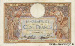 100 Francs LUC OLIVIER MERSON type modifié FRANKREICH  1937 F.25.01 SS