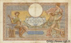 100 Francs LUC OLIVIER MERSON type modifié FRANCIA  1938 F.25.24 BC
