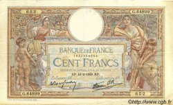 100 Francs LUC OLIVIER MERSON type modifié FRANCIA  1939 F.25.43 q.SPL