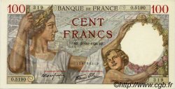 100 Francs SULLY FRANKREICH  1939 F.26.18 fST+