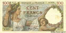 100 Francs SULLY FRANCIA  1940 F.26.23 BB
