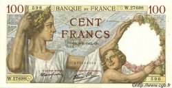 100 Francs SULLY FRANKREICH  1942 F.26.64 VZ+
